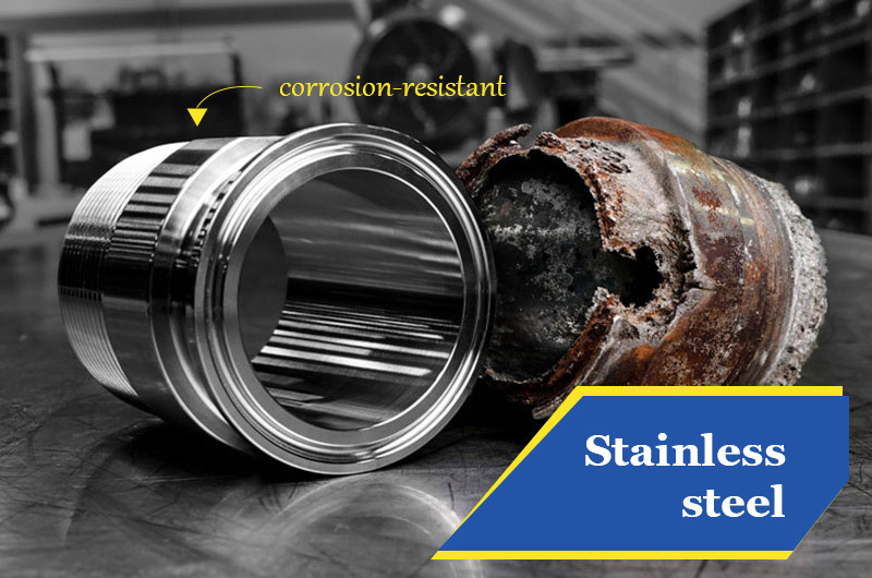 stainless steel that contain chromium