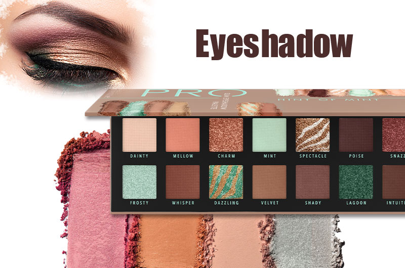 eye shadow with mica powder