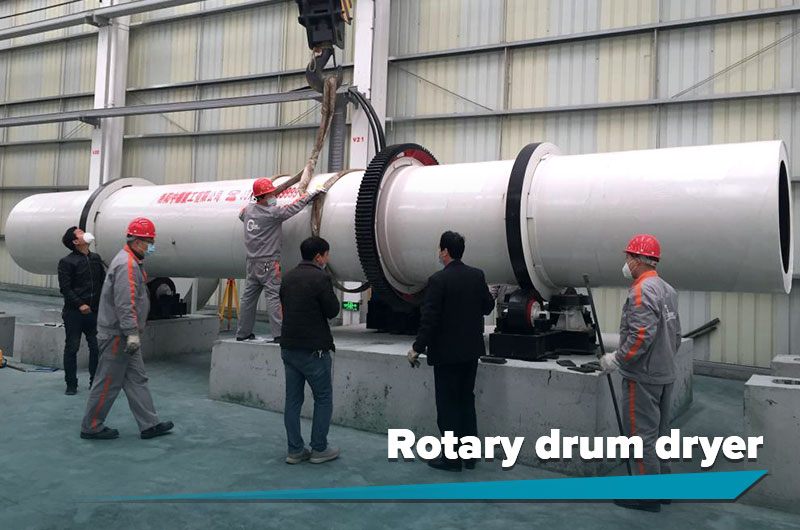 Rotary drum dryer