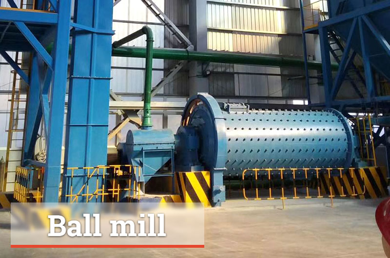 barite grinding machine: ball mill
