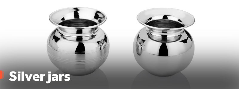 Silver jars
