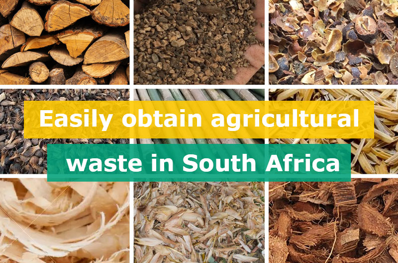 Abundant agricultural and forestry waste in South Africa