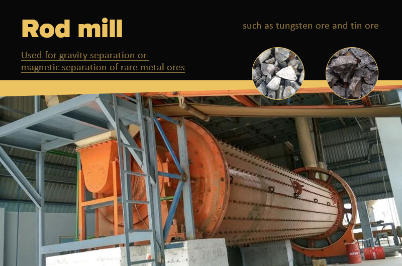 Applications of rod mill