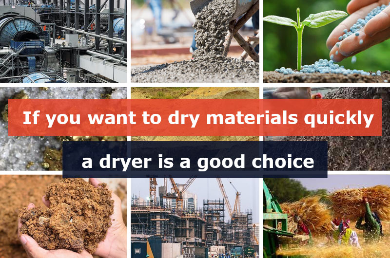 Whether it is mineral processing, cement, fertilizer, clay, building, or agriculture, we can help you customize an optimal industrial drying solution.