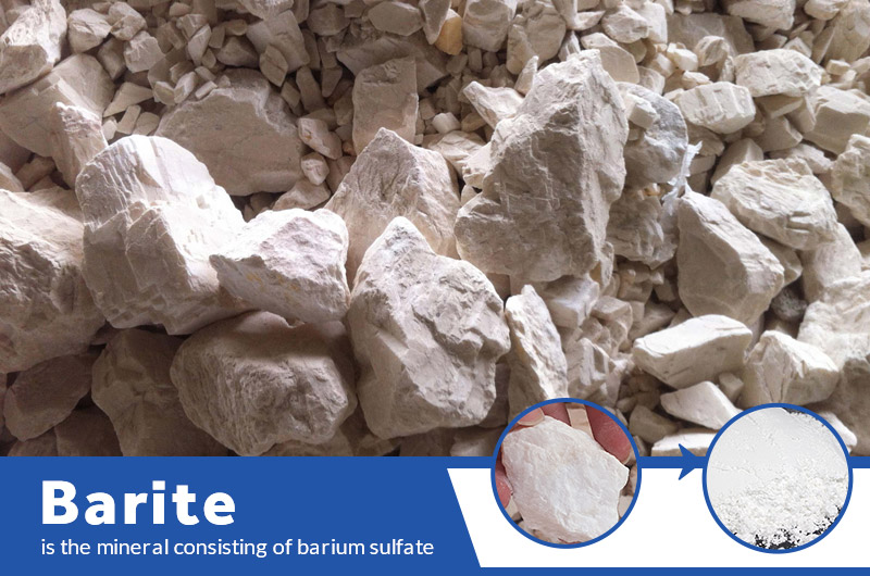 pricture of barite or baryte