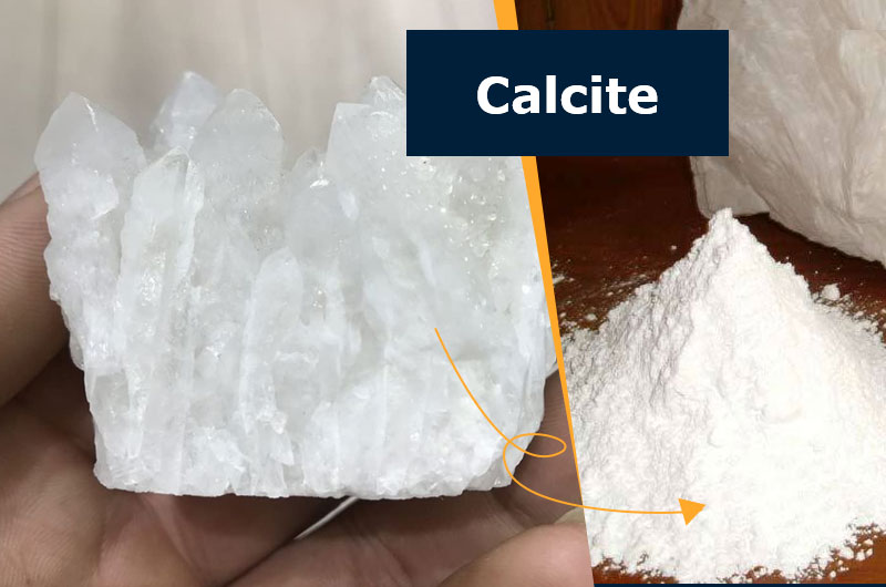 Calcite processing