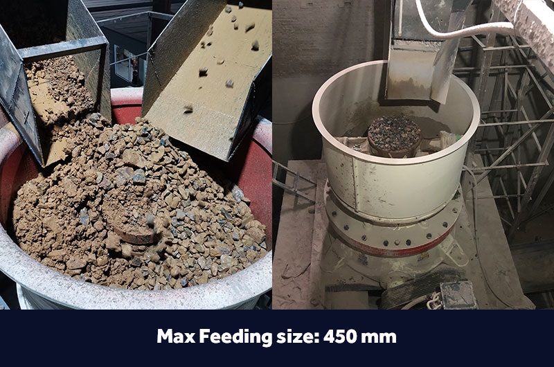 know the feed size and size distribution