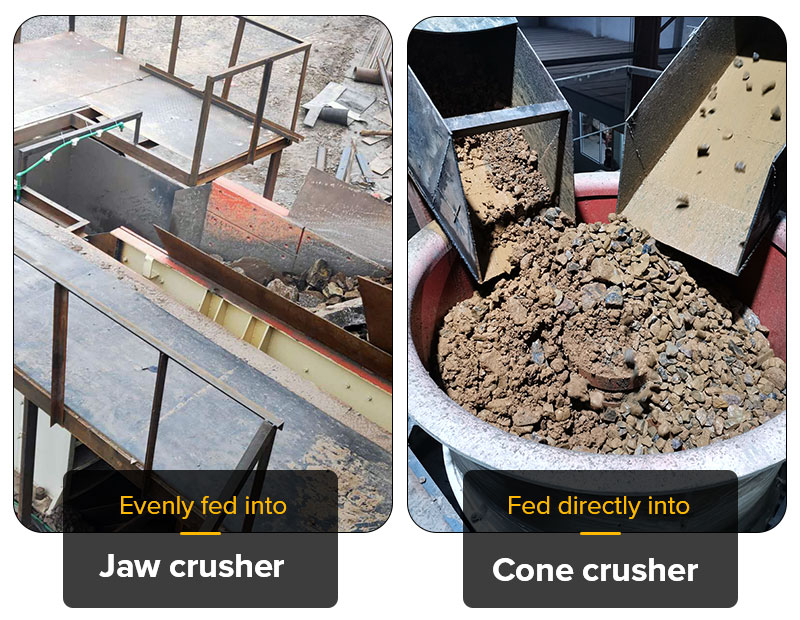 الفرق في متطلبات التغذية بين الكسارة المخروطية والكسارة الفكية