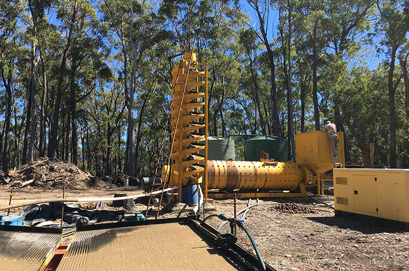 Lead-zinc ore gravity separation case in Australia