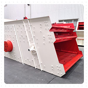 vibrating screen in sand washing plant
