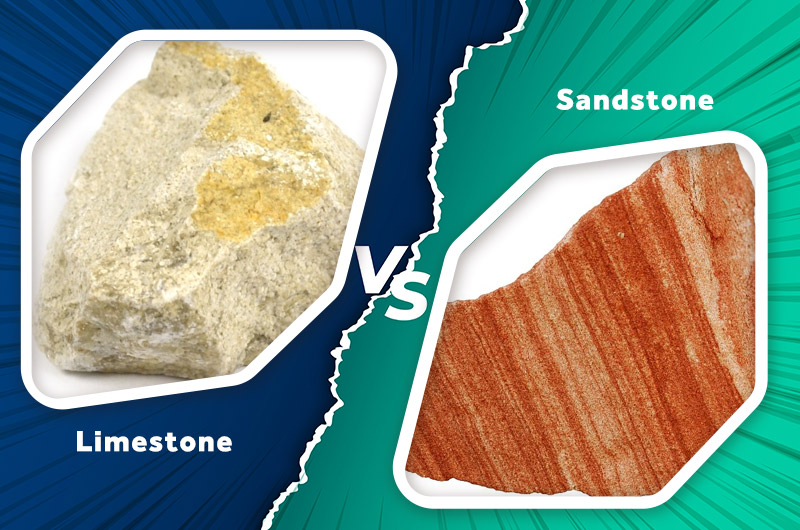 piedra caliza vs arenisca