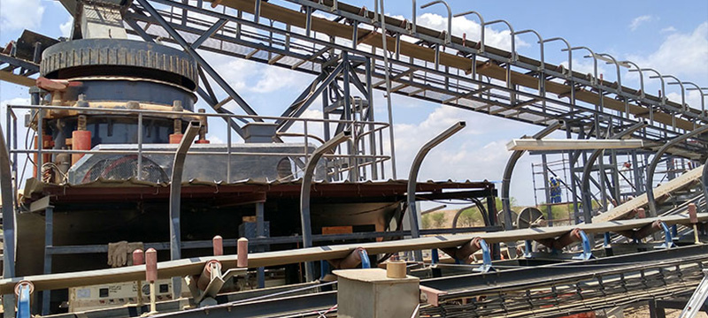 Granite stone crushing production line with an output of 500 tons per hour