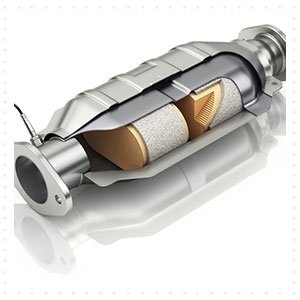 Platinum in catalytic converters