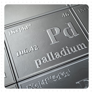 periodic table of palladium