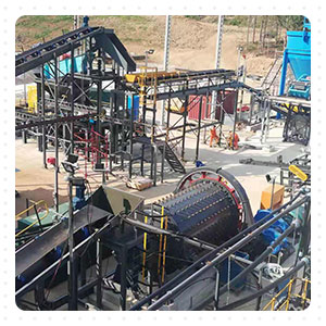 Wolframite processing plant in Canada