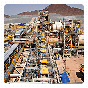 Tungsten-molybdenum ore processing plant in South Korea
