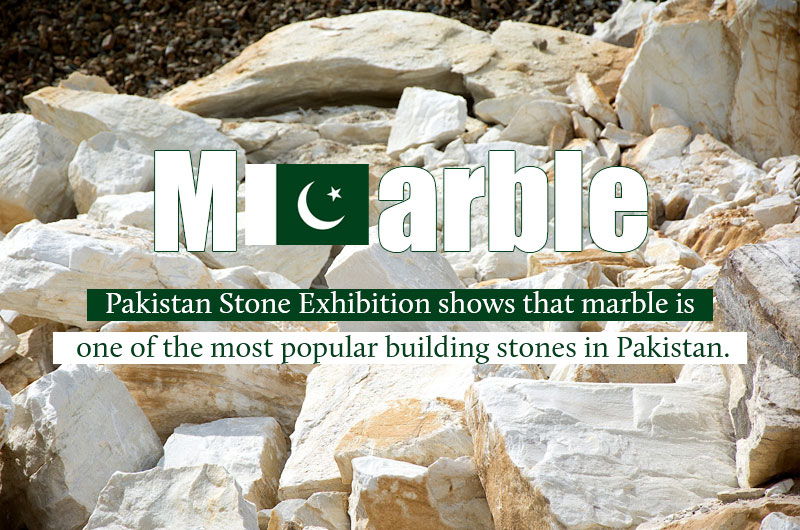 Piedra de mármol en Pakistán