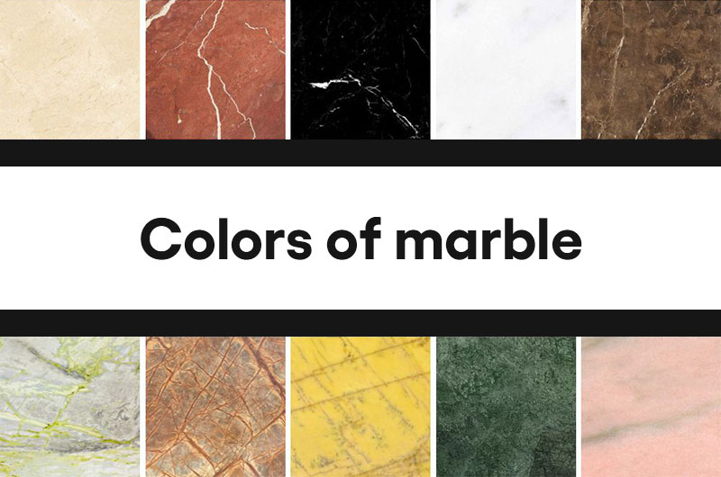 Colors of marble