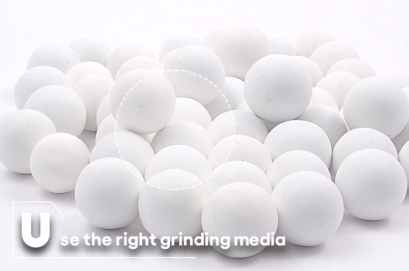 optimize calcium carbonate grinding efficiency: use the right grinding media