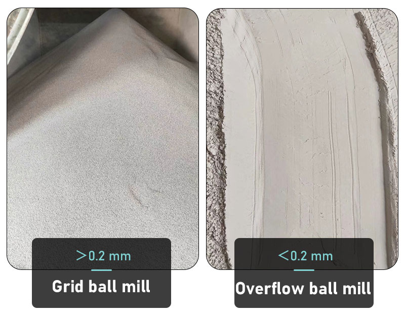 Different discharge granularity