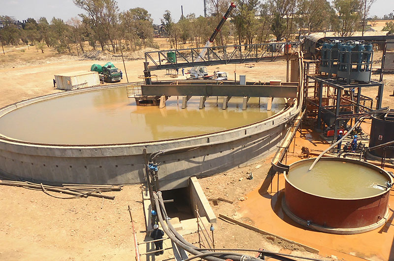 thickener in beach sand beneficiation