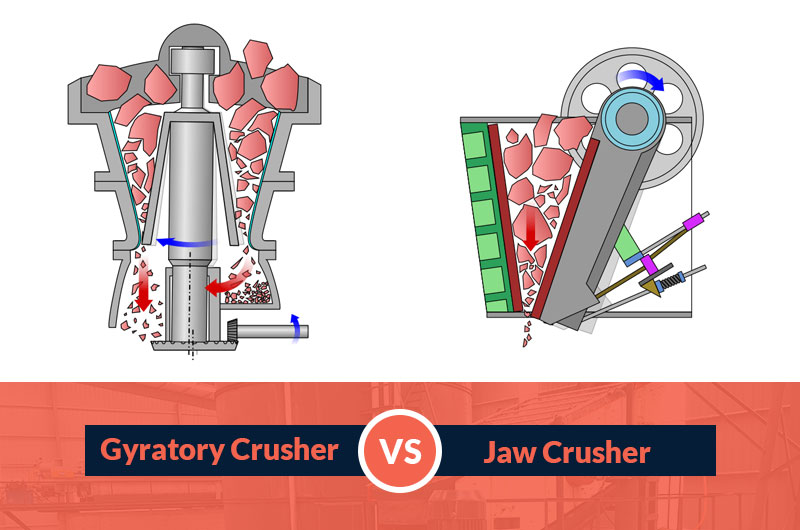 Gyratory Crusher Vs. Jaw Crusher