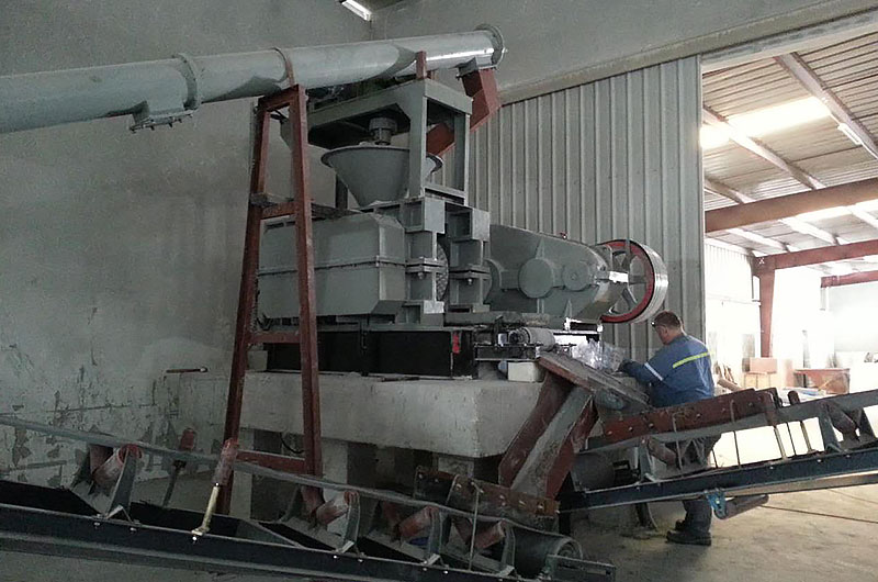 Iron powder briquetting machine in Nigeria