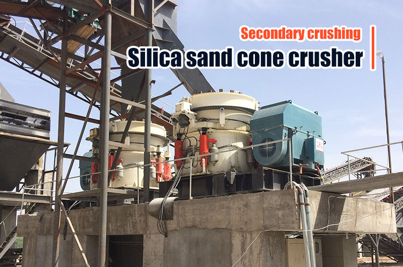 Silica sand cone crusher