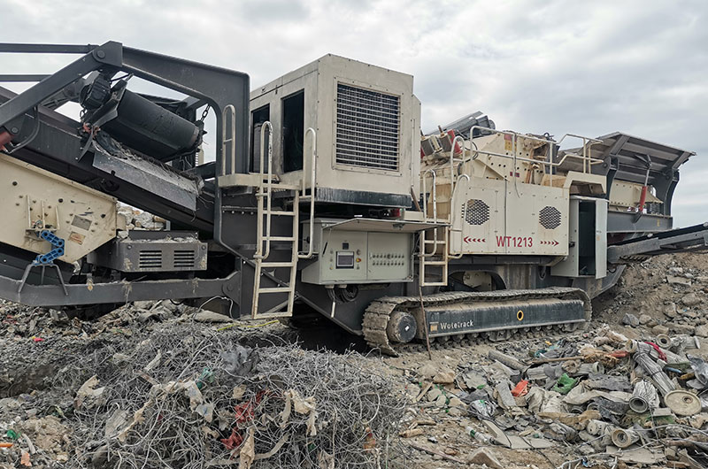 Impact crushers recycling construction waste