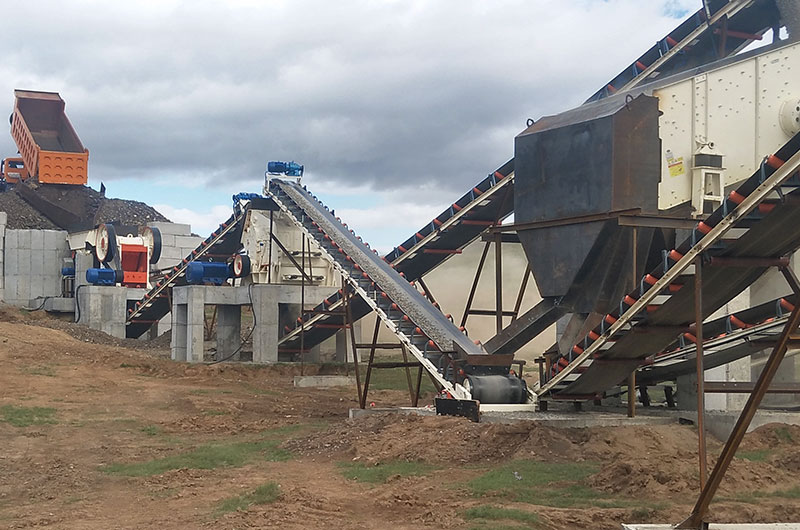 180-200 t/h limestone impact crusher in India