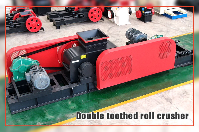 The double toothed roll crusher