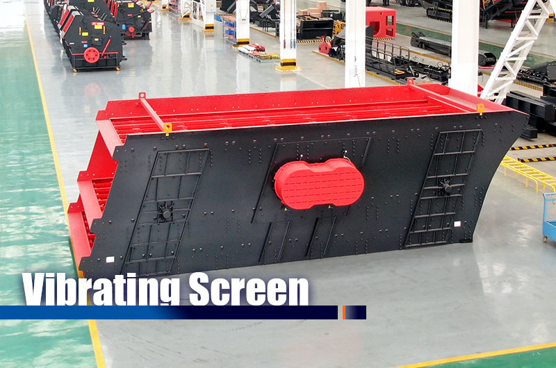 Vibrating screen