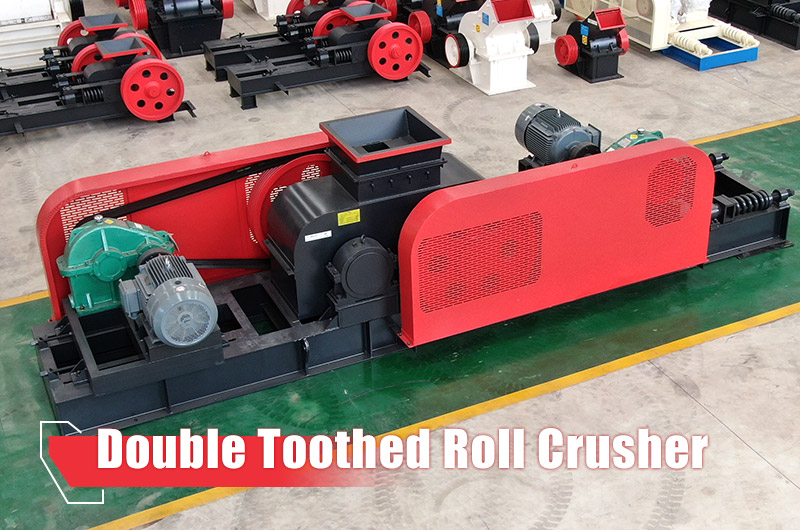 A double toothed roll crusher is often used as secondary or tertiary stone crushing equipment.