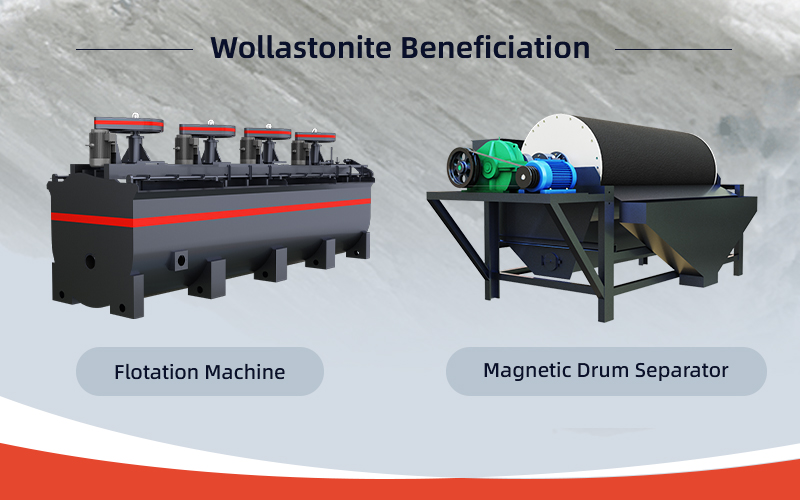 Flotation machine and Magnetic drum separator