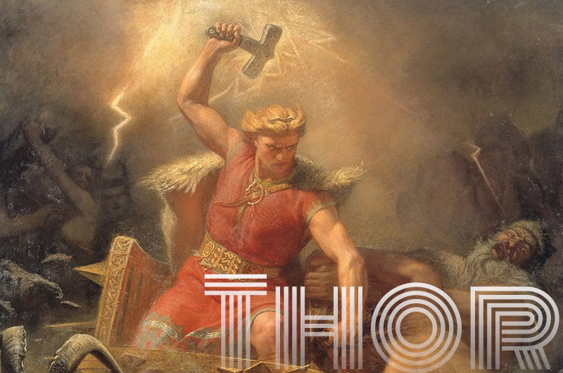 Thorium is named after the Norse God of Thunder, Thor