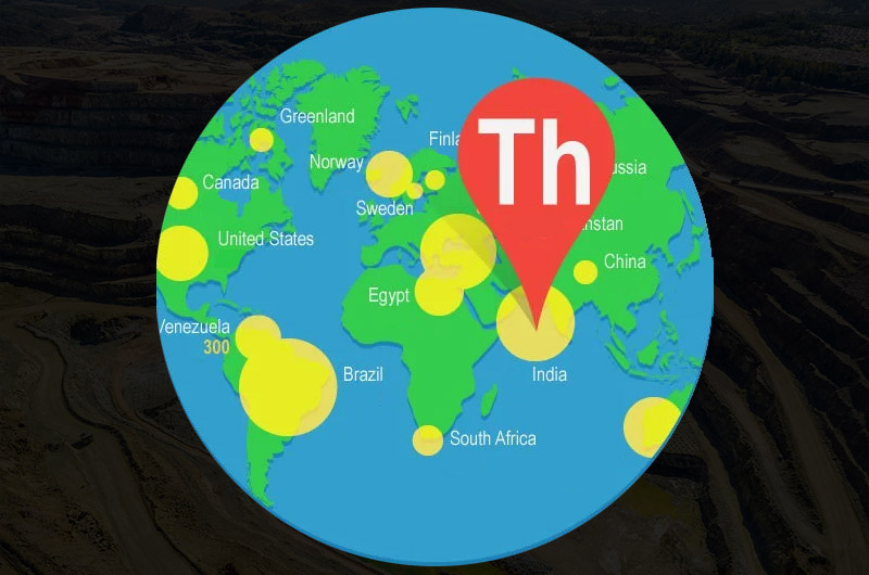 Where can thorium be found?