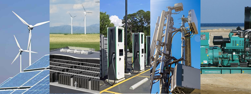 Applications of vanadium batteries in various fields