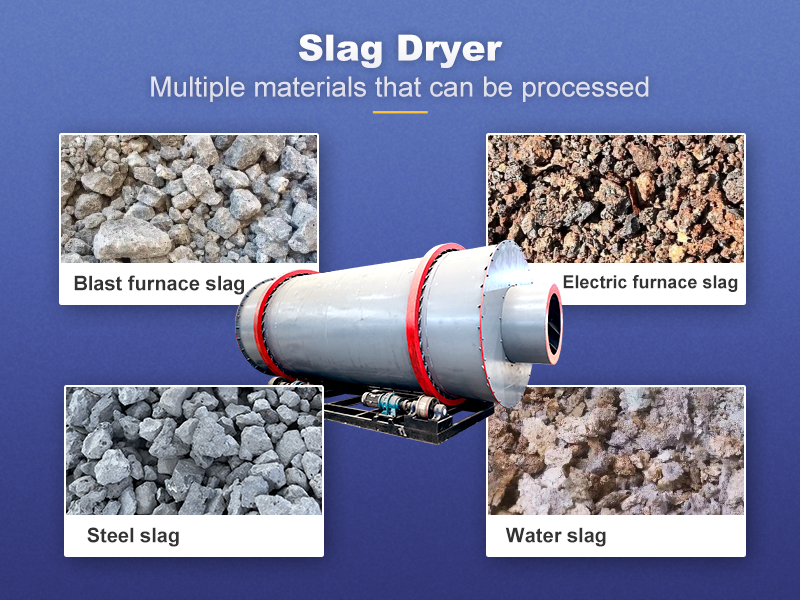 Slag dryer 