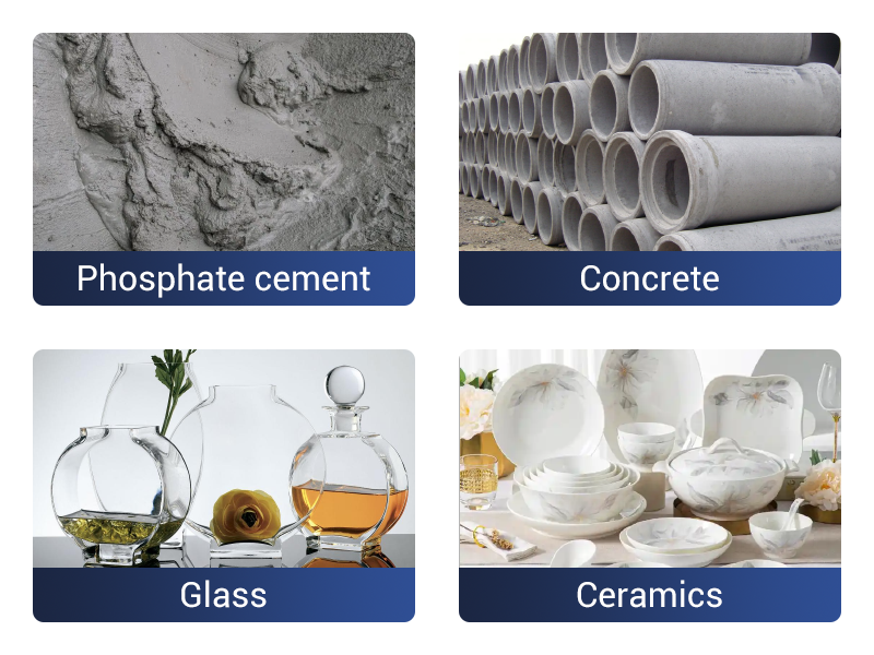 Phosphate rock powder is an important raw material of building materials. 