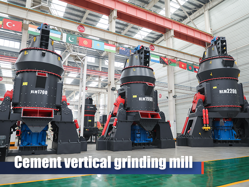 Vertical cement mill
