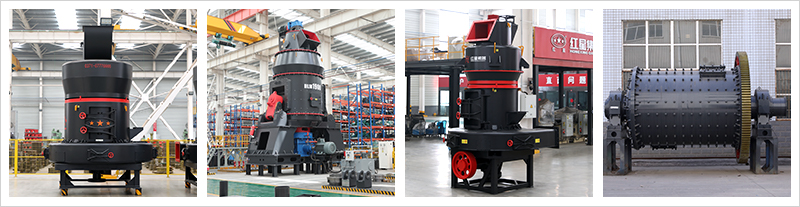 Four types of feldspar grinding mills