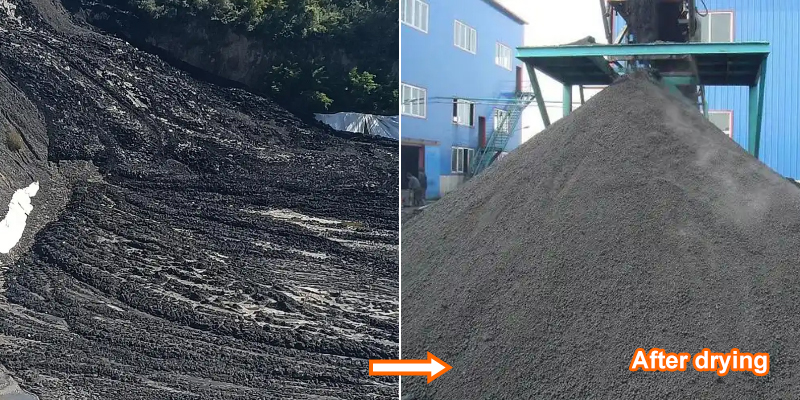 Drying efficiency