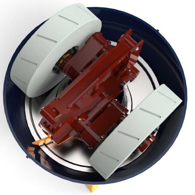 Gold wet pan mill working principle