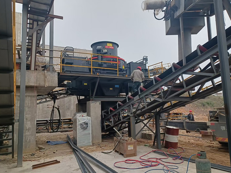 Colombia limestone sand production line