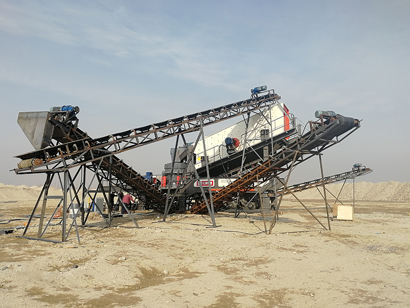 Granite rock crusher machine
