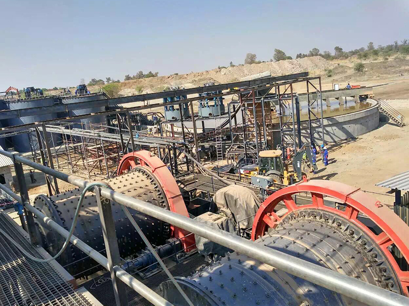 محطة معالجة الصخور الفوسفاتية في البرازيل