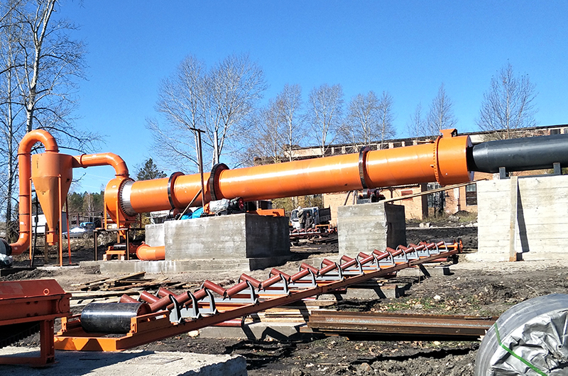 Colombian clay drying