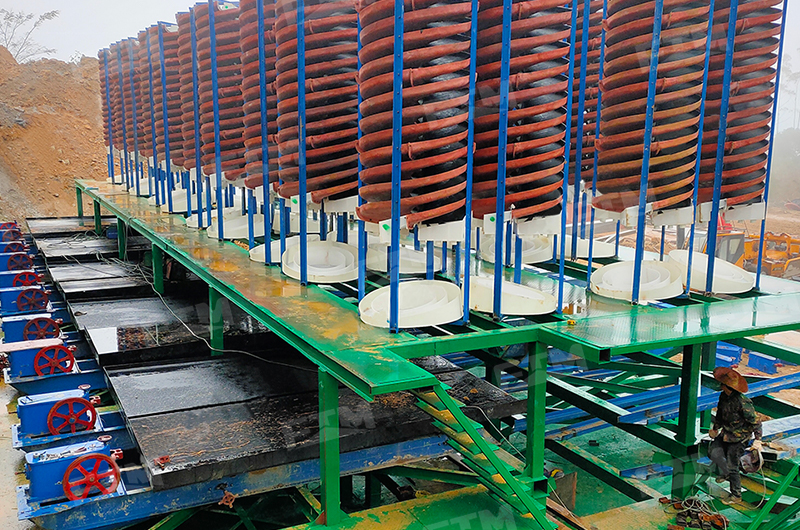 Alluvial and placer gold ores beneficiation equipment