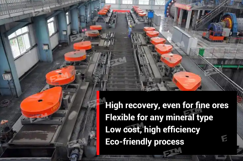 Высокоэффективная флотационная фабрика