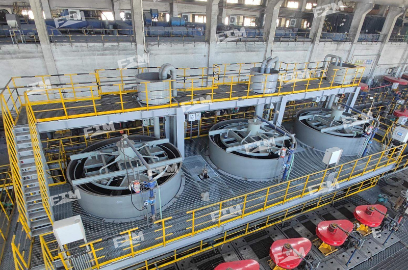 Флотационная фабрика по переработке медной руды